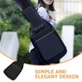 thumbnail image 3 of SEWACC Soft Acoustic Guitar Case Black Oxford Cloth for Daily Use 1Pcs, 3 of 7