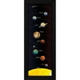thumbnail image 2 of Jace Grey 9x18 Black Modern Wood Framed Wall Art Titled - Planets Almost In Alignment 2, 2 of 6