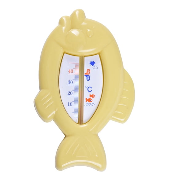 Termómetro de Baño de Bebé Lindo Pequeño Pescado de Pescado Termómetro de Agua de Bañera para Bebés para Uso en Seco HÚMEDO