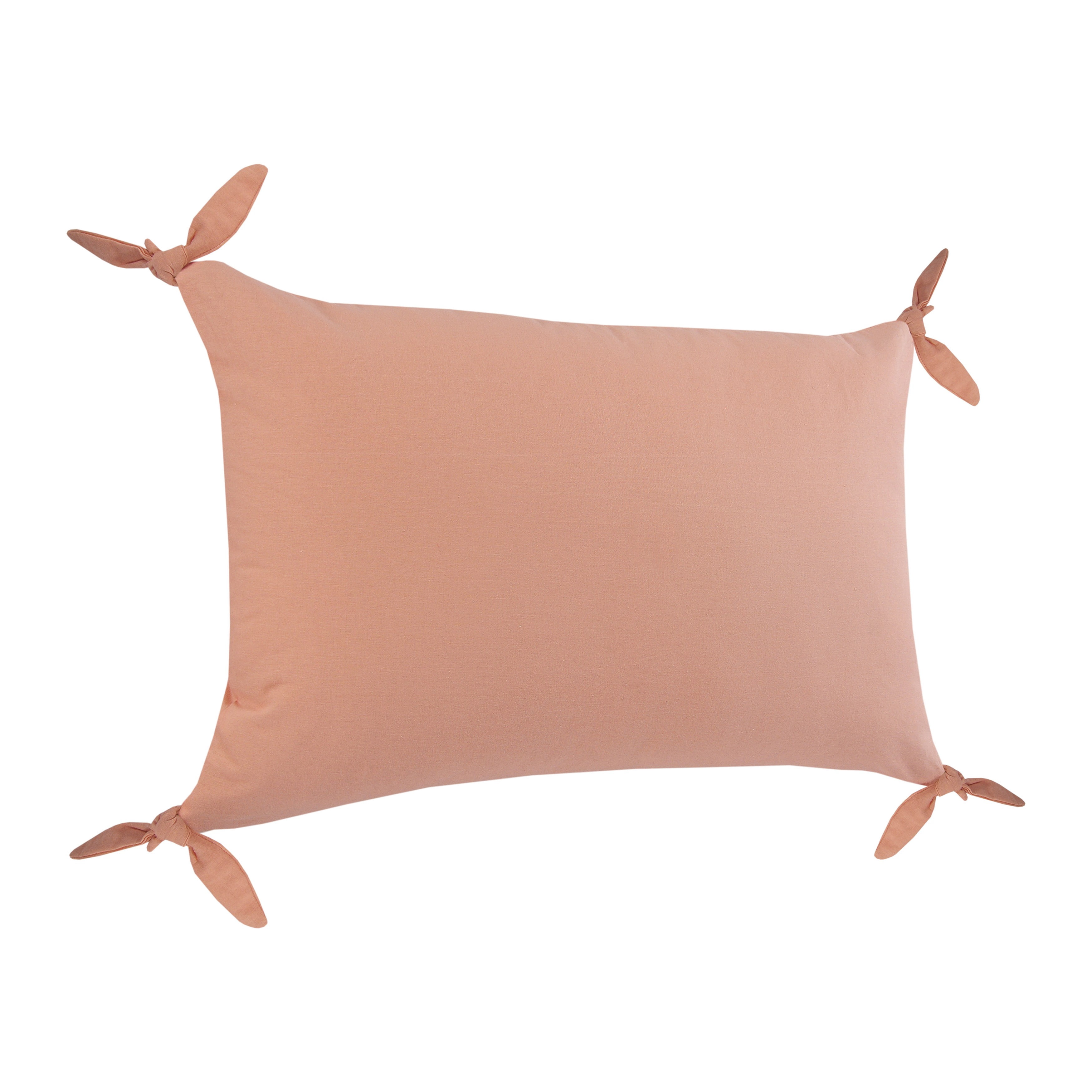 Harlow Hill Lucerne 16" x 24" Blush Pink Striped Cotton Adult Decorative Throw Pillow Cover