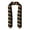 Flattened, variant on Tennis Ball In Fire1 Print Unisex Adult Graduation Stole Shawl 72" Long for Academic Commencements Shawl-Flattened