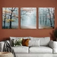 thumbnail image 6 of Ullo0ord Abstract Oil Painting Deep Path Canvas Art Abstract Wall Art For Livingroom Bedroom Office 12x16x3pcs, 6 of 6