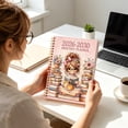 thumbnail image 5 of UALSRZL 5 Year Monthly Planner 2026-2030, Vintage Floral Cover Notebook Journal, Cute Girl Schedule Organizer for School Office, 5 of 6