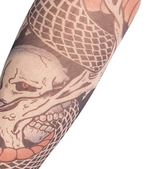 Skull and Snake Blackwork Upper Arm Tattoo | BTCillustration | Snake tattoo  design, Sick tattoo, Snake tattoo