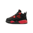 thumbnail image 1 of Jordan 4 Retro pour Tout-Petits Rouge Tonnerre Noir/multicolore (BQ7670 016) - 4, 1 of 2
