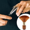 thumbnail image 4 of 2 Cepillos De Peluquero Para Cortar El Cuello, Mango De Madera Para Salón, Respetuosos Con La Piel A, 4 of 7