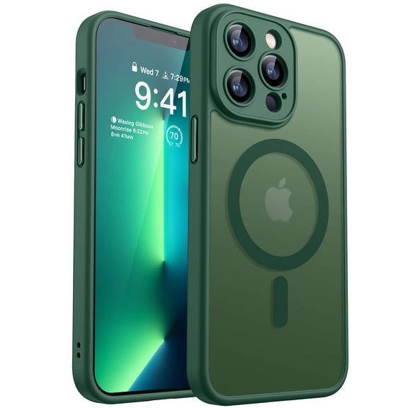 Funda magnética CANSHN compatible con iPhone 13 Pro Max