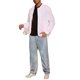 thumbnail image 2 of Chaqueta Varsity Brillante INSPIRE CHIC para Hombre con Cremallera, Chaquetas de Béisbol Bomber con Lentejuelas Brillantes de los 70, Holográfica, 2 of 5