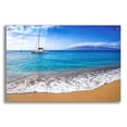 thumbnail image 1 of Epic Art 'Sailing Near Maui' by Jonathan Ross, Acrylic Glass Wall Art, 36"x24", 1 of 8