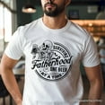 thumbnail image 5 of Surviving Fatherhood Skeleton Beer T-Shirt, White Vintage Tee for Tired and Hilarious Dads, 5 of 6