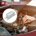 thumbnail image 2 of Enfriador de aceite del motor Unique Bargains para Jeep JK Series Wrangler V6 3.6L 2012-2013, enfriador de aceite de transmisión No.157355016B2, aleación de aluminio, 1 Pcs, 2 of 6