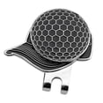 thumbnail image 3 of S SERENABLE New Golf Ball Marker with Golf Hat Clip Funny Cap Pattern - Black, 3 of 5