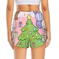 thumbnail image 2 of Lsque Sanrio Printed Women's Running Shorts with Liner Pockets,Elastic Quick Dry Workout Athletic Gym Yoga Shorts,Womens High Waist Shorts-Large, 2 of 9