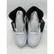 thumbnail image 4 of A i r-Jor-dan 1 Mid Men's Size 13 White Black leather nby Athletic Shoes DQ8426 132, 4 of 6