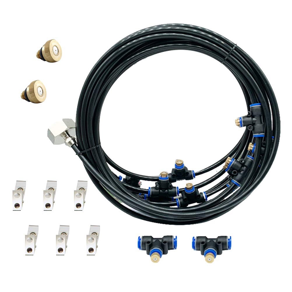 Outdoor Misting Cooling System Misting Line Brass Adapter 11 Brass Mist