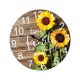thumbnail image 5 of Reloj de pared de girasol decorativo, adorno creativo y único para decoración del hogar, regalo redondo, decoración de pared para colgar en cocina, 5 of 9
