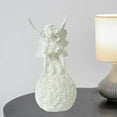 thumbnail image 3 of facefd Statue de Fée Mignonne Ornement de Jardin Figurine de Jardin Sculpture d'Ange, 3 of 8
