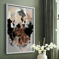 thumbnail image 5 of Afro Pop Framed Print in White Solid Wood Framed Print No Nail Hanging, 5 of 6