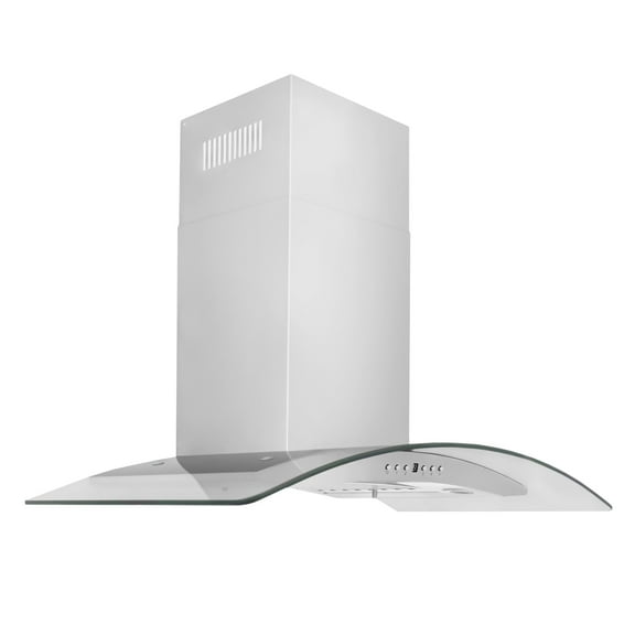 ZLINE 30 in. Wall Mount Range Hood in Stainless Steel & Glass (KN4-30)