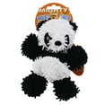 thumbnail image 4 of Mighty Jr Microfiber Ball Panda Durable Plush Squeaky Dog Toy, 2 Pack, 4 of 9