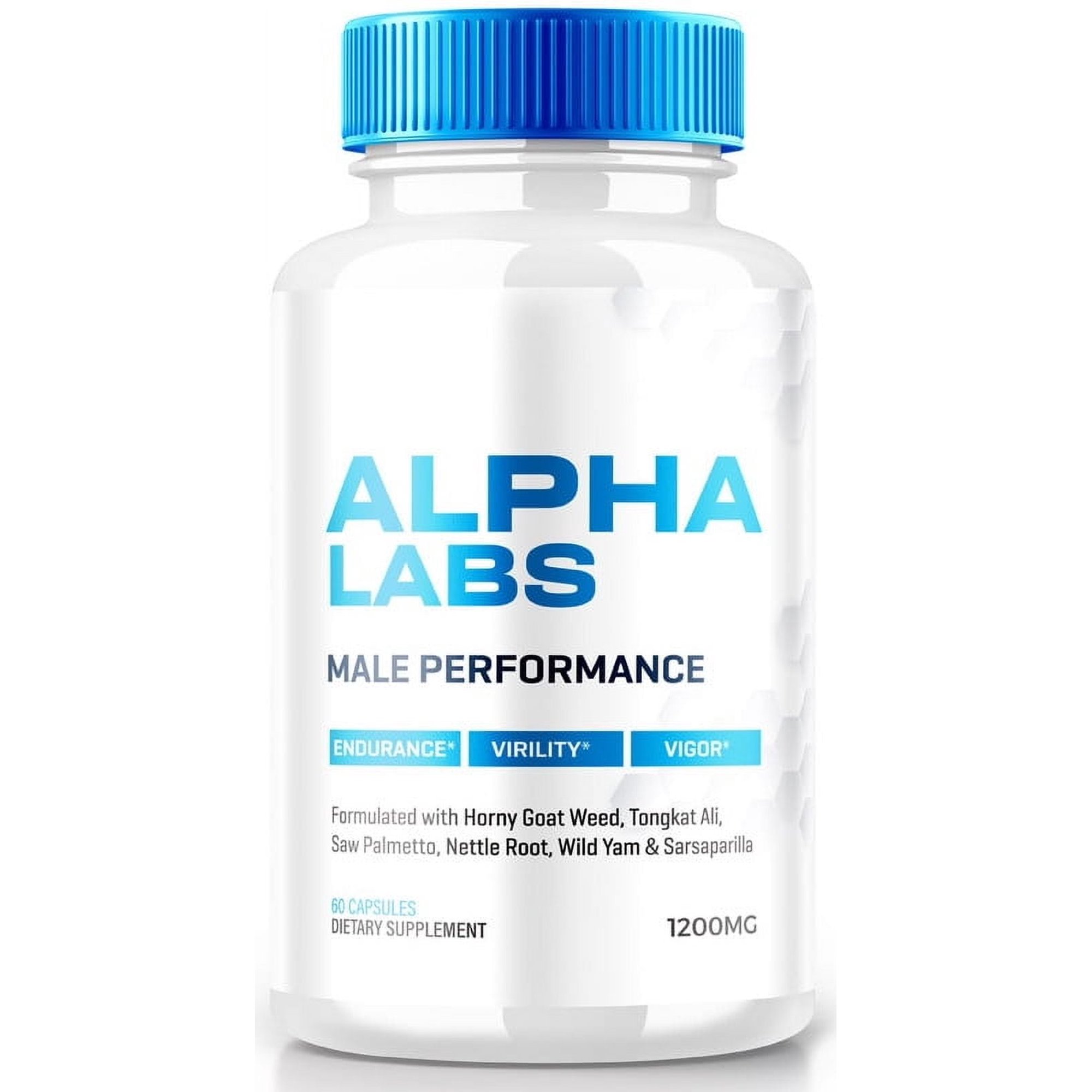 Alpha Labs Capsules, Dietary Supplement for Overall Health, Complete Daily Formula for Maximum Strength and Endurance, Advanced Formula Pills, AlphaLabs Reviews (60 Capsules)