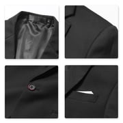 Cloudstyle Mens 3 Piece Suit Set Blazer Tux Vest Suit Pants Jacket Formal