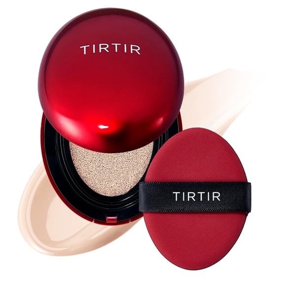 Mascarilla Tirtir de Cushion Foundation, de porcelana fina, color rojo 15C