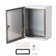 thumbnail image 3 of Qinaqin cm de Anchoaterproof Electrical Junction Caja 16" x 12" 8" Stainless Steel Alturainged IP65 Profundidadustproof Enclosure Outdoor con Mounting Plate, 3 of 8
