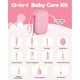 thumbnail image 4 of Lictin Kit de Cuidado y Salud para Bebés, Set de Cuidado de Seguridad para Guardería con Termómetro, Cortauñas, Cepillo y Peine, Kit de Cuidado para Bebés Recién Nacidos Niñas, Color Rosa, 4 of 8