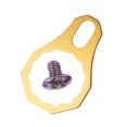 thumbnail image 1 of Placa de bloqueo de carrete giratorio Oro dorado Sunnimix Placa de bloqueo de carrete de baitcasting, 1 of 8