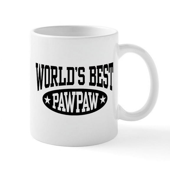 CafePress - World's Best Pawpaw Mug - 11 oz Ceramic Mug - Novelty Coffee Tea Cup