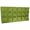thumbnail image 4 of Wall Plant Pocket,18 Pockets Vertical Greening Planter Pocket Plant Pocket Smart Functionality, 4 of 9