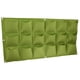 thumbnail image 3 of Bolsas para macetas colgantes, 18 bolsillos para colgar macetas verticales Bolsa para plantar montada en la pared para plantar bolsas de cultivo Jardinería interior al aire libre, 3 of 5