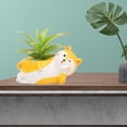 thumbnail image 4 of Succulent Pots Flower Pot Garden Resin Plants Planter Container Kitchen Indoor Cat, 4 of 8