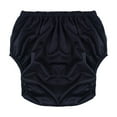 thumbnail image 2 of Pañal para adultos elástico transpirable reutilizable impermeable ropa interior suave para mujer y Negro S, 2 of 9