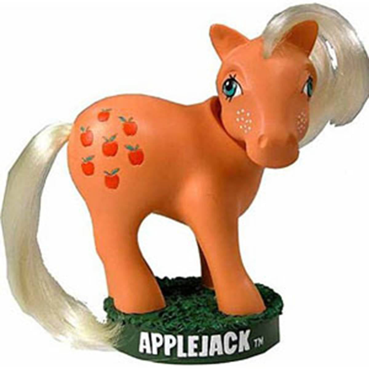 NECA My Little Pony Applejack Head Knocker Bobblehead New In Box 