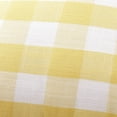 thumbnail image 5 of Bohogeo Fall Retro Farmhouse Plaid Throw Pillow Covers with Pompoms for Sofa Couch, 18x18 Inch, Yellow and White Set of 2, 5 of 7