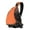 Orange, variant on Sling Backpack Outdoor Cycling Bow/Arrow Crossbody Bag Single Shoulder Straos 11.5L Capacity Lightweight Water-repellent Comfort Bags