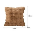 thumbnail image 5 of AMLESO Coussin Décoratif Cadeau de la Saint-Valentin Matériau Coussin pour Chambre de Kaki, 5 of 5