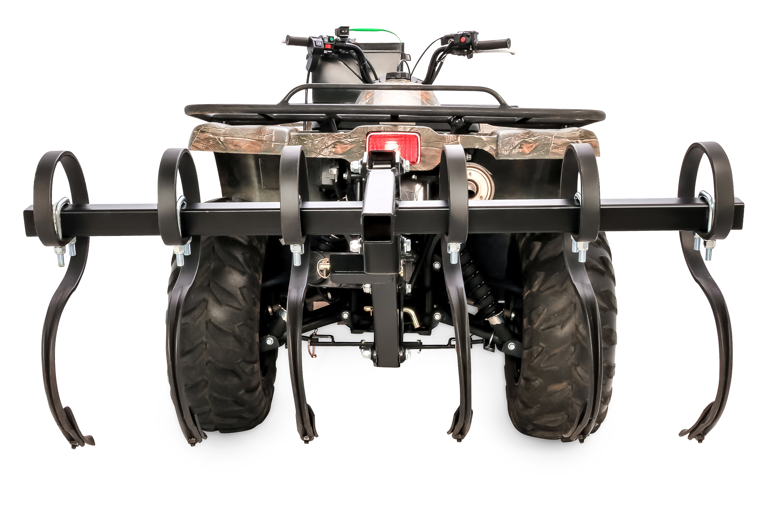 66007 for New Ground Preparation or Re-tilling Black Boar ATV//UTV S-Tine Cultivator Camco
