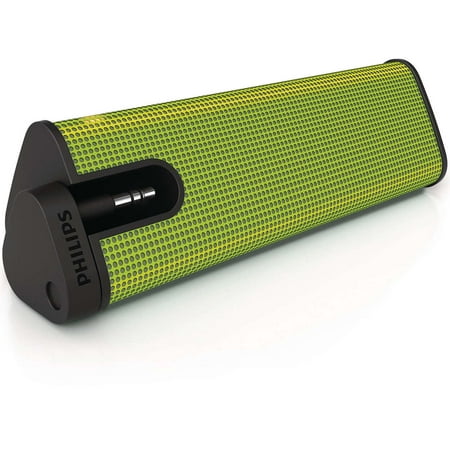 Philips Portable Mini Speaker For iPods, Smartphones, iPhones, and MP3 Players, SBA1610 (Open Box - Like