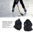 thumbnail image 4 of Ice Hockey Gloves, Excellent Protection High Breathability Teen Ice Roller Hockey Gloves, Highly Fitting Lightweight Protective Equipment for Hockey, Roller, 4 of 7