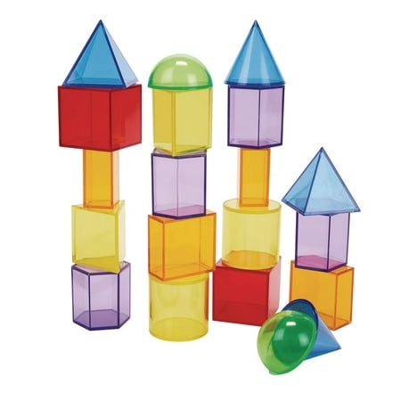 UPC: 0191487028820 | Excellerations STEM Translucent Geometric Shapes with Activity Cards