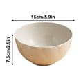 thumbnail image 2 of dajkiuy 5Pcs Cereal Bowls, Plastic Bowls Reusable Kitchen Bowls for Cereal, Snack, Soup, Salad and Rice, Microwave and Dishwasher Safe, 2 of 5