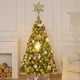 thumbnail image 4 of mfyjkho Adorno Para Árbol De Navidad Con Forma De Estrella Dorada Y Luces Integradas Para Decoración Navideña De Interior Y Exterior, 1 Unidad, 4 of 6