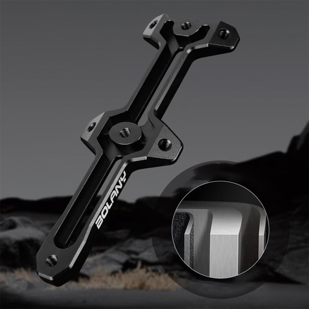 Adaptador de portabidón para bicicleta con tornillos, versátil, multifunción, elegante, adaptador de montaje para portabidón de bicicleta para montar