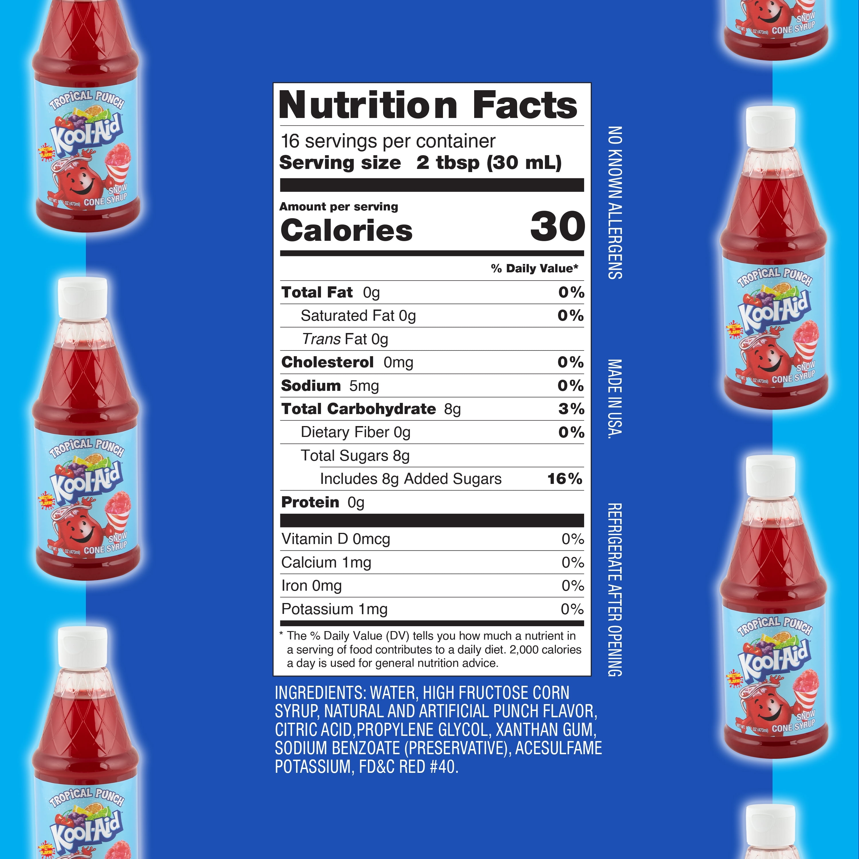 Kool-Aid 16-Oz. Snow Cone Syrup, Tropical Punch