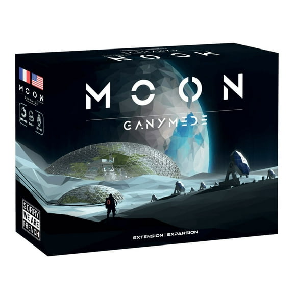 Lucky Duck Games LKYSWAGAN02ML Ganymede - Moon Board Game