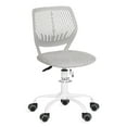 thumbnail image 2 of Homycasa Teen Fabric Task  Small Space Mesh Ergonomic Swive Chair-Grey, 2 of 7