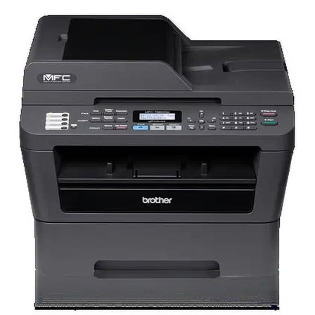 Brother MFC-7860DW Wireless Monochrome All-in-One Laser Printer – Print, Copy, Scan, Fax, Duplex, 24 ppm